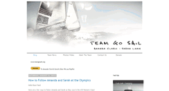 Desktop Screenshot of blog.teamgosail.org